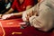 Casino poker table gambling money chips betting