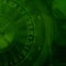 Casino roulette green background