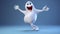 Casper The Friendly Ghost: A Comical 3d Character With Smooth Curves