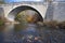 The Casselman River Bridge in Fall