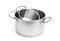 Casserole with stainless steel lid professional kitchen utensils - Image