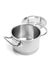 Casserole with stainless steel lid professional kitchen utensils - Image