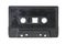 Cassette empty black no label glue stains