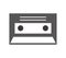 Cassette record isolated icon