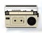 Cassette retro audio recorder. Music player. Realistic