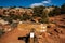 Cassidy Arch and Cohab Canyon Trail Intersection Sign