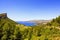 Cassis bay from route des cretes scenic road. Cote Azur, Provence, France.