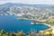 Cassis view from Cape Canaille top, France