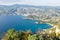 Cassis view from Cape Canaille top, France