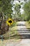 Cassowary sign beside the road