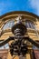 Cast iron detail of fence at Teatro Massimo