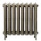 A cast iron radiator