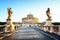 Castel Sant`Angelo at dawn, Rome, Italy.