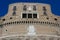 Castel Sant\'Angelo frontal Facade in Rome