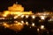 Castel Sant\' Angelo night in Rome, Italy