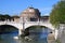 The Castel Sant`angelo, Rome, fortress, Museum, residence of the Vatican, ancient Rome Italy Pope