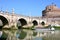 Castel Sant\' Angelo in Rome, Italy