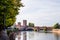 Castel Vecchio Bridge over Adige River in Verona, Italy.