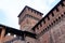 Castellan Tower in Sforza Castle, Milan