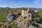 Castellar castle and church of San Miguel in Aguilar de Segarra province Barcelona, Spain.