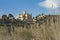 Castellet Castle near Foix dam at Barcelona, Spain