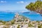 Castello Aragonese famous landmark at Ischia, Italy