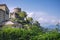 Castello Brown, Portofino, Liguria, Italy - august 09, 2018: Castello Brown is a house museum located high above the harbour of