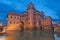 Castello Estense in the evening, Ferrara