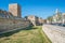 Castello Svevo Swabian Castle in Bari, Apulia, southern Italy.