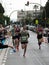 Castellon,Spain. February 26th,2023. Athletes running a marathon