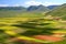 Castelluccio summer landscape