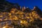 Castelmezzano Italy at Night