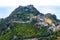 Castelmolo village above Taormina on the coast of Sicily in Italy