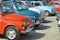 Castelnuovo don Bosco, Piedmont/Italy- 03/10/2019-Meeting of old Fiat 500 Italian classic cars