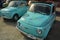 Castelnuovo don Bosco, Piedmont/Italy- 03/10/2019-Meeting of old Fiat 500 Italian classic cars