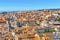 Castelo de San Jorge Citadel Orange Roofs Cathedral Lisbon Portugal