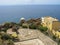 Castelsardo, sassari, italy, 20/03/2019  city of castelsardo in sardinia with its magnificent castle overlooking the crystal clear