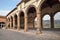 Castiglion Fiorentino, Arezzo, Tuscany, Italy: tne ancient arch loggia Logge del Vasari