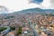 Castilla district Medellin aerial view