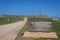 CASTILLO DE SAN FELIPE DEL MORRO, PUERTO RICO, USA - FEB 16, 2015: Front view with Sign of San Juan National Historic Site