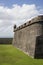 CASTILLO DE SAN FELIPE DEL MORRO, PUERTO RICO, USA - FEB 16, 2015: Tower on Wall of Fortress