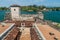 Castillo de San Felipe, Spanish colonial fort at the entrance to Lake Izabal in eastern Guatema