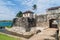 Castillo de San Felipe, Spanish colonial fort at the entrance to Lake Izabal in eastern Guatemal