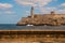 The Castillo Del Morro lighthouse in Havana. The old fortress Cuba