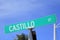 Castillo Street Sign