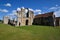 Castle Acre Priory - West Door & Abbott\'s House