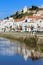 Castle of Alcacer do Sal upon the hills, Portugal