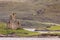 Castle Ardvrech ruins from across the Loch, Scotland.