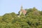 Castle in autumn along scenic Route 9 up the Hudson Valley, north of New York City