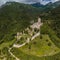 Castle of Avio in Trento province, Vallagarina, Trentino Alto Adige, northern Italy, Europe